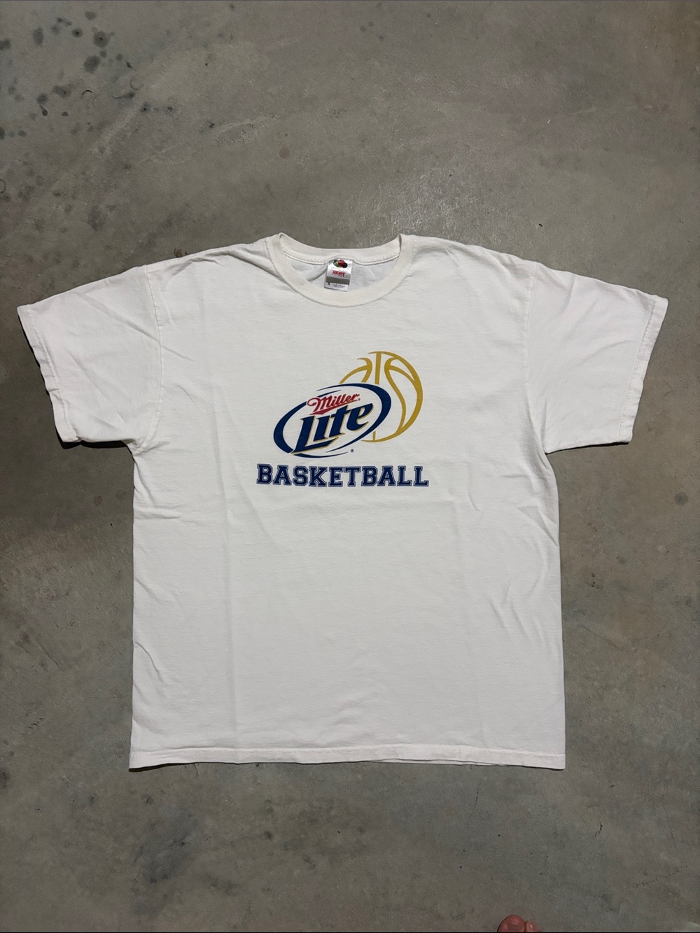 Vintage Miller Lite Basketball Short Sleeve Shirt